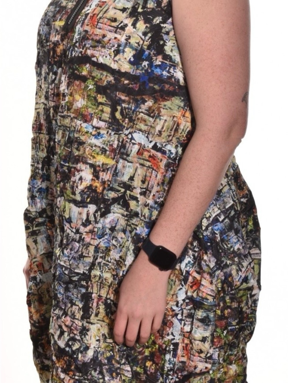 Kozan Aubrey Dress in Monet Sz 1X - Picture 8 of 9
